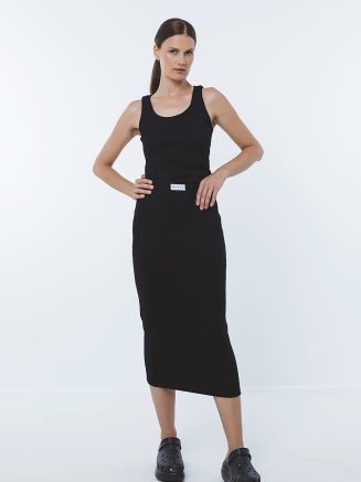 The Cleo Set Rib - OS, Black